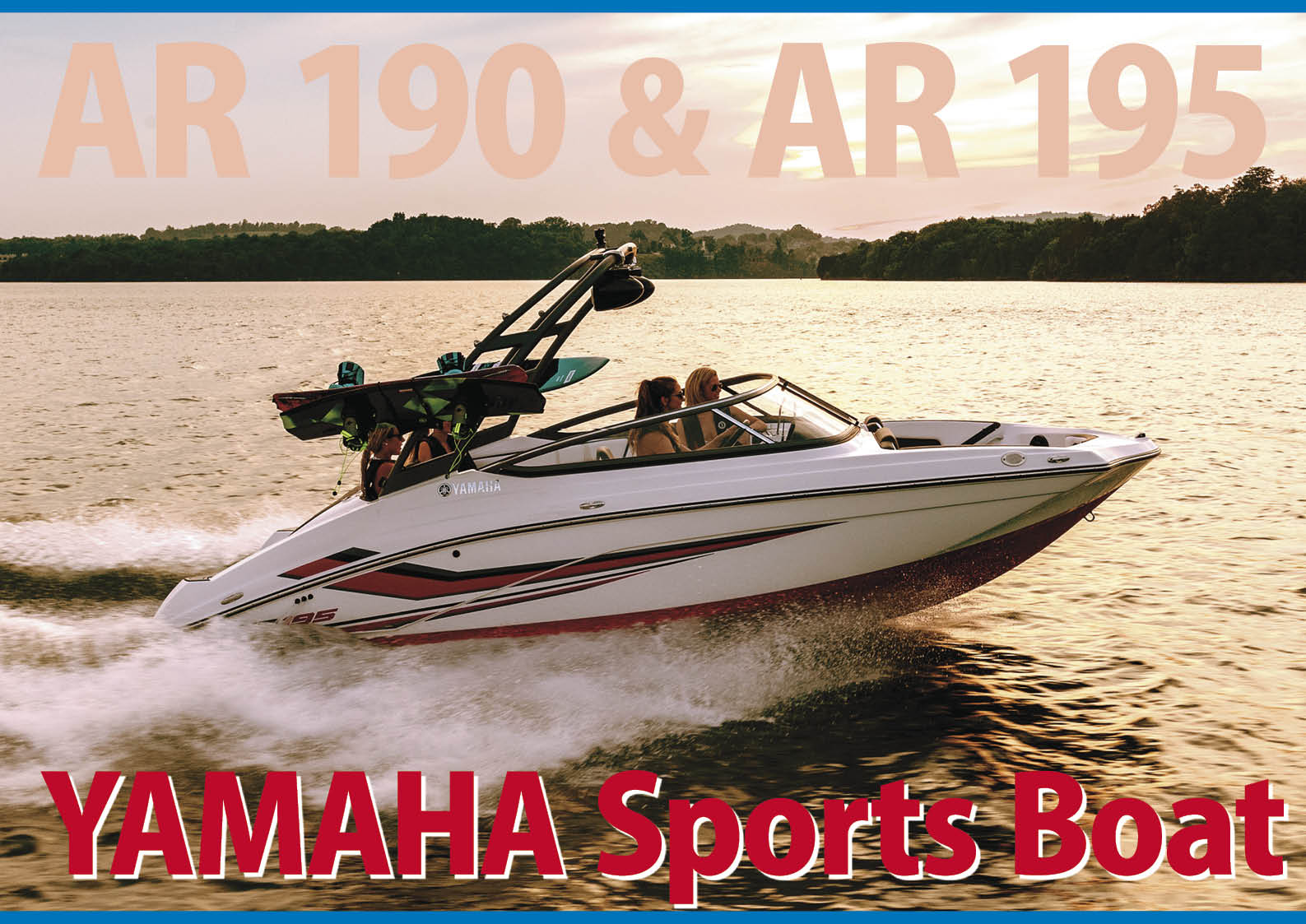 ヤマハ スポーツボート「AR190 & 195」【オフィシャル動画】取り扱い方法　ジェットスキー（水上バイク）